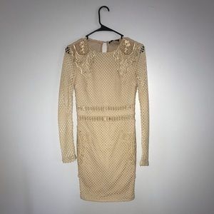 Misguided Long Sleeve Bodycon Dress
